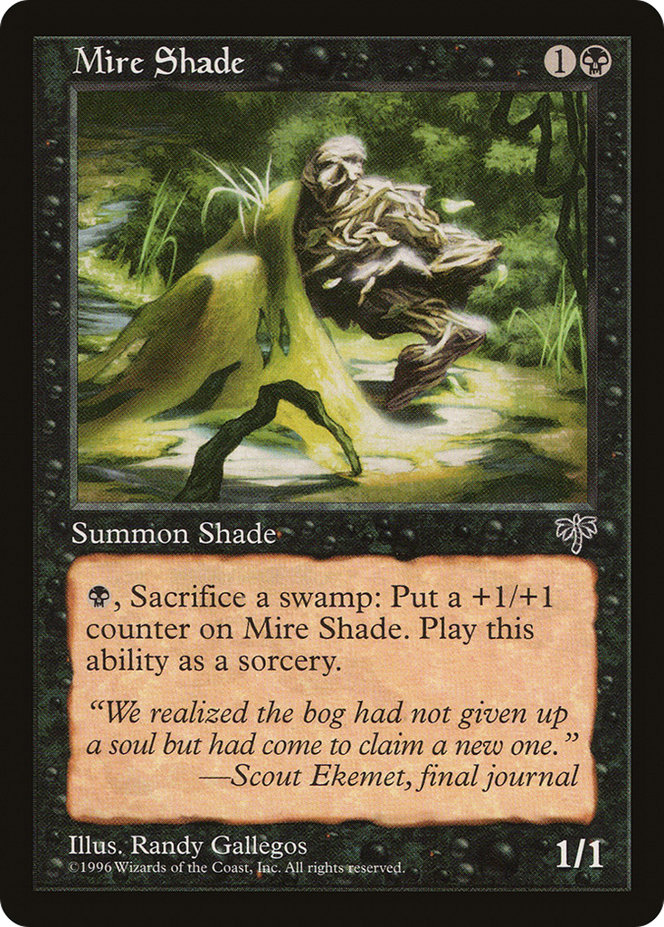 Magic: The Gathering - Mire Shade - Mirage