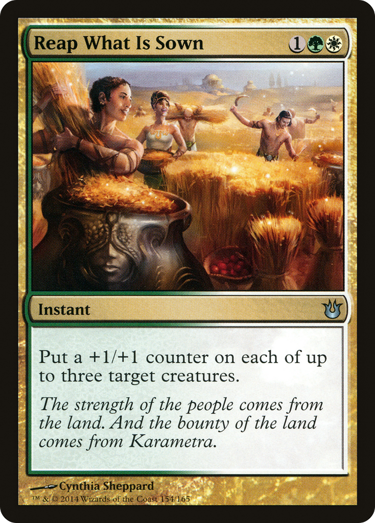 Magic: The Gathering - Reap What Is Sown - Born of the Gods