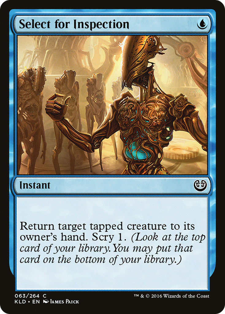 Magic: The Gathering - Select for Inspection - Kaladesh