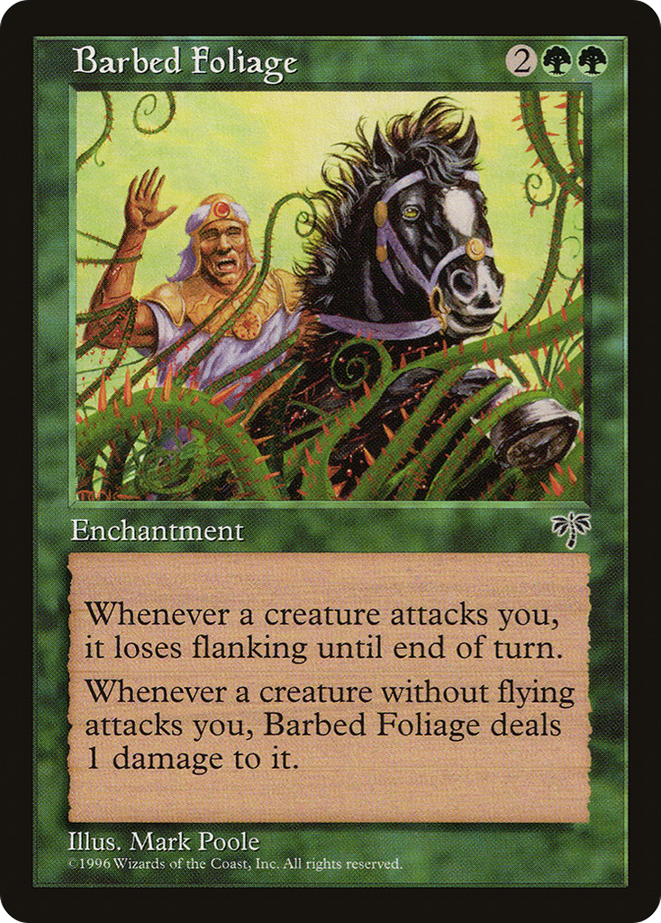 Magic: The Gathering - Barbed Foliage - Mirage