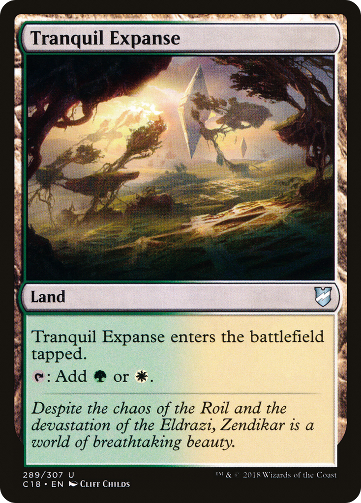 Magic: The Gathering - Tranquil Expanse - Commander 2018