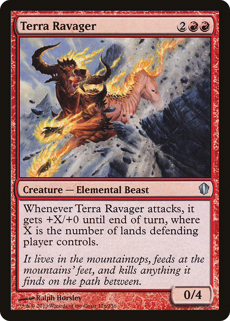 Magic: The Gathering - Terra Ravager - Commander 2013