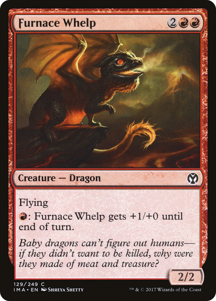 Magic: The Gathering - Furnace Whelp - Iconic Masters