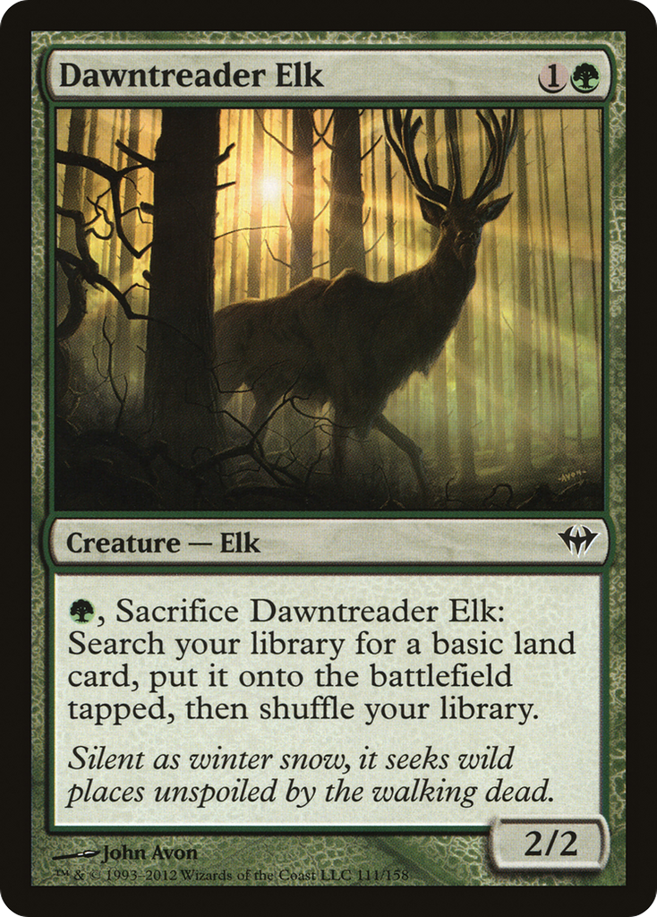 Magic: The Gathering - Dawntreader Elk - Dark Ascension