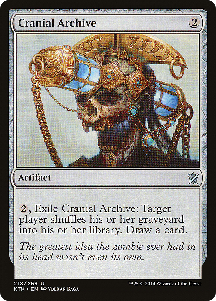 Magic: The Gathering - Cranial Archive - Khans of Tarkir