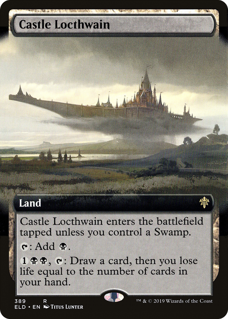 Magic: The Gathering - Castle Locthwain Foil - Throne of Eldraine