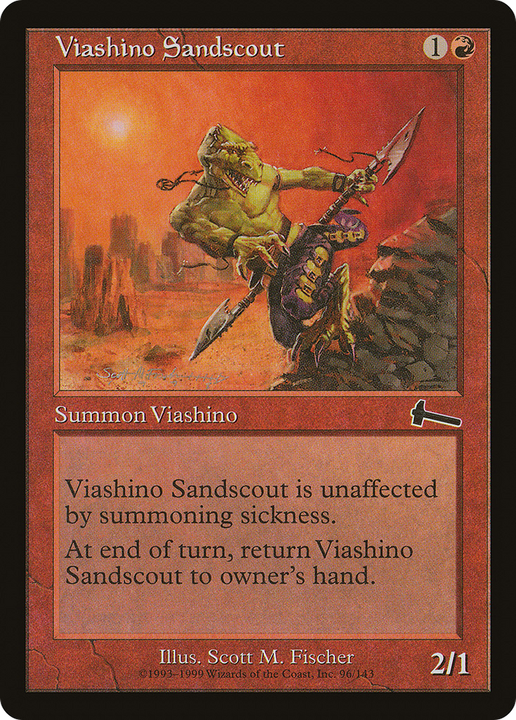 Magic: The Gathering - Viashino Sandscout - Urza's Legacy