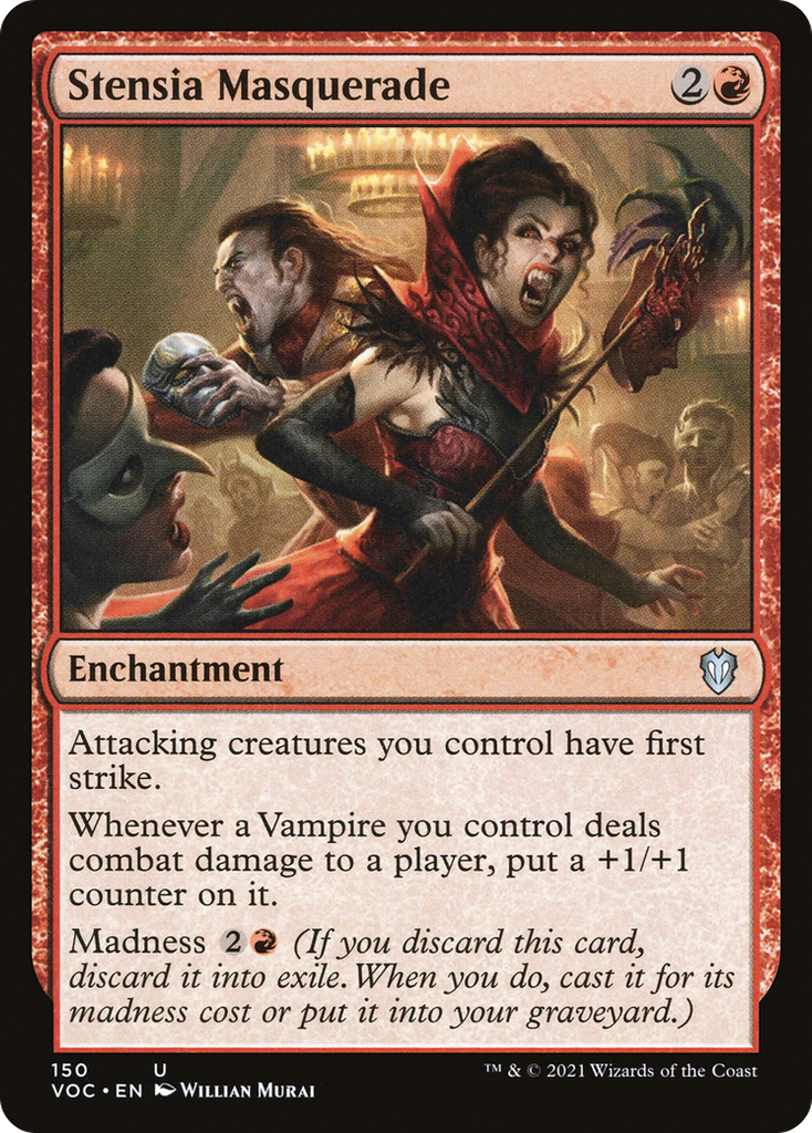 Magic: The Gathering - Stensia Masquerade - Crimson Vow Commander