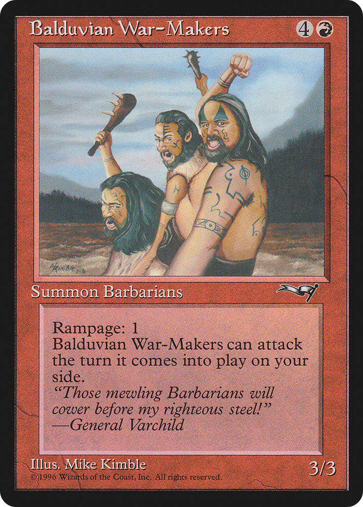 Magic: The Gathering - Balduvian War-Makers - Alliances