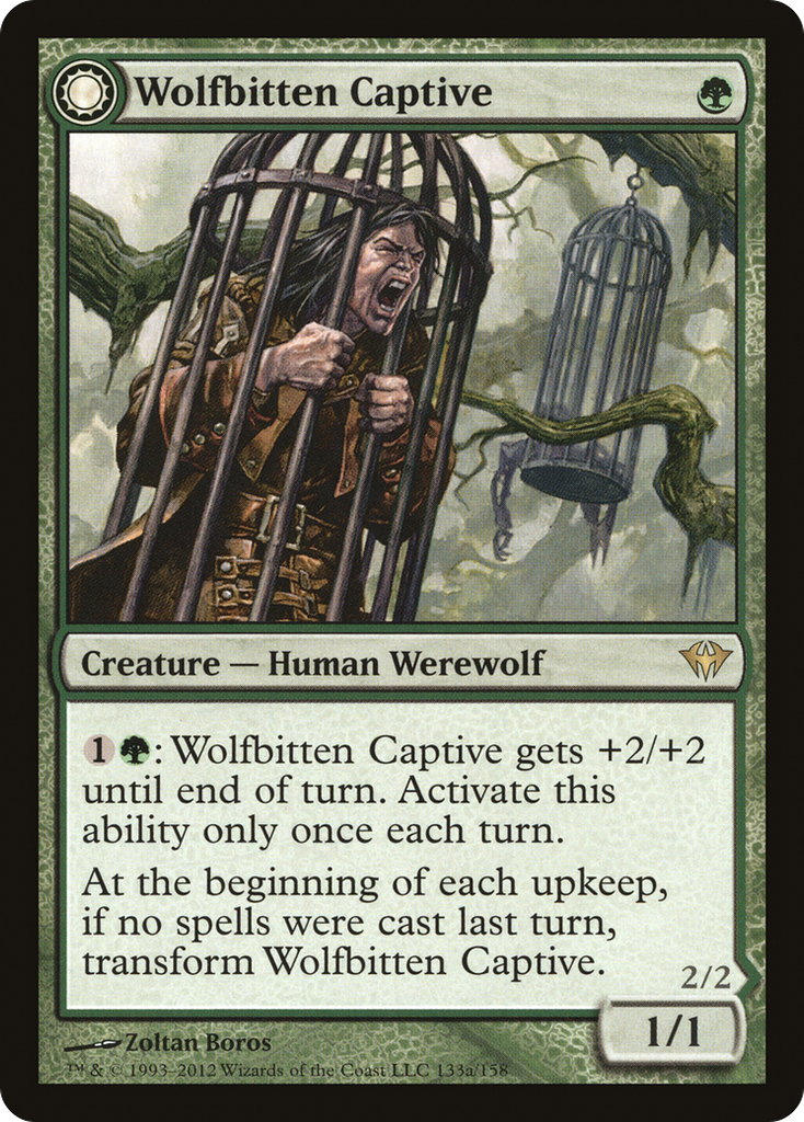 Magic: The Gathering - Wolfbitten Captive // Krallenhorde Killer - Dark Ascension