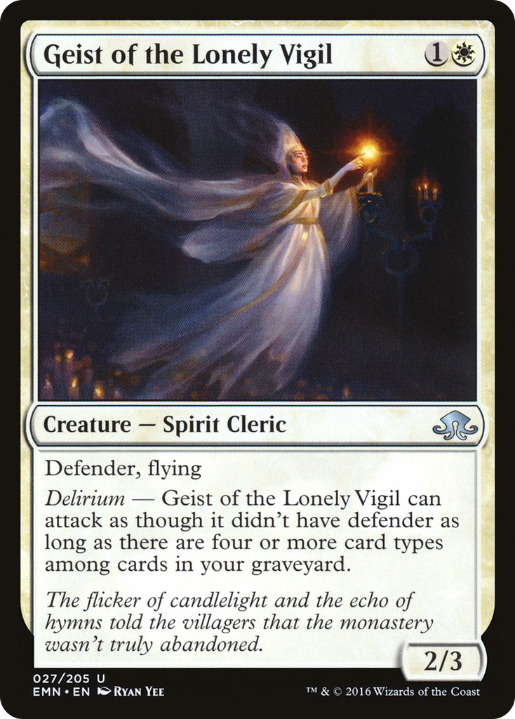 Magic: The Gathering - Geist of the Lonely Vigil - Eldritch Moon