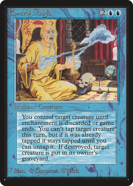 Magic: The Gathering - Control Magic - Limited Edition Beta