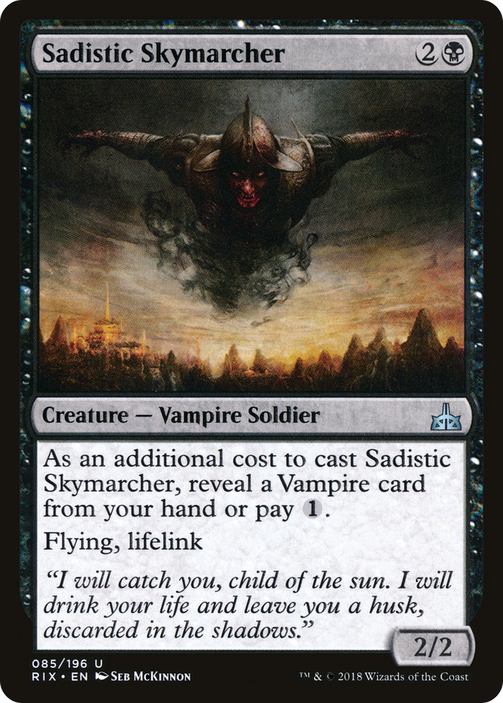 Magic: The Gathering - Sadistic Skymarcher - Rivals of Ixalan