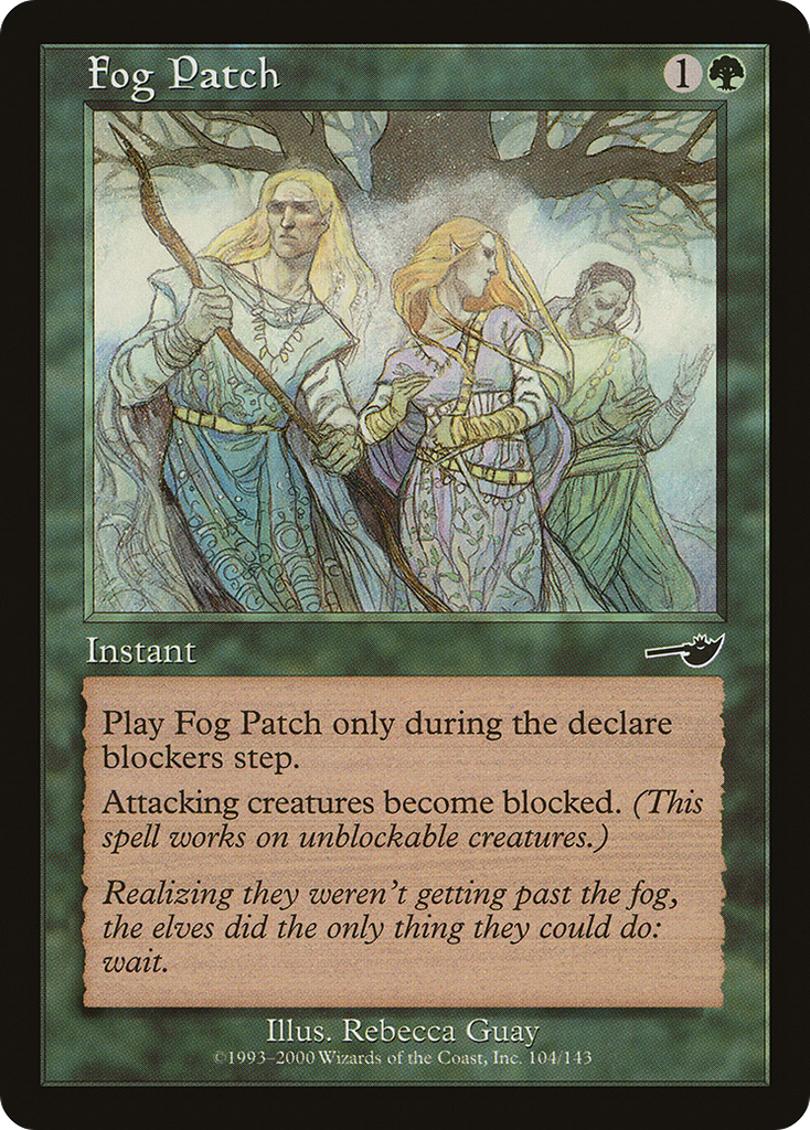 Magic: The Gathering - Fog Patch - Nemesis