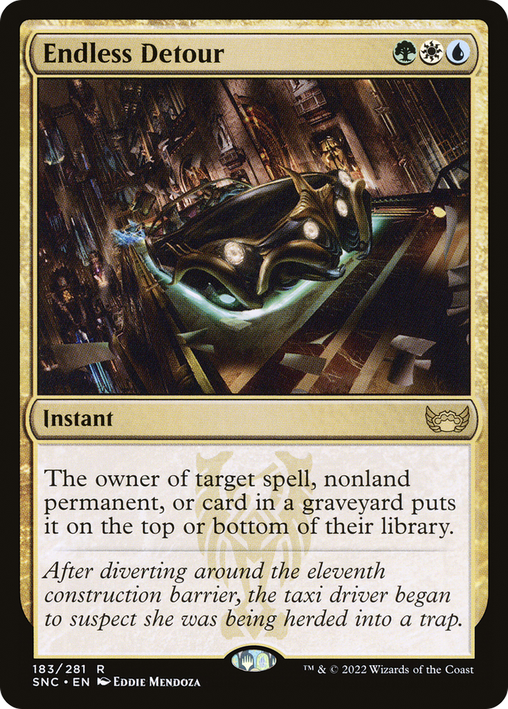 Magic: The Gathering - Endless Detour Foil - Streets of New Capenna