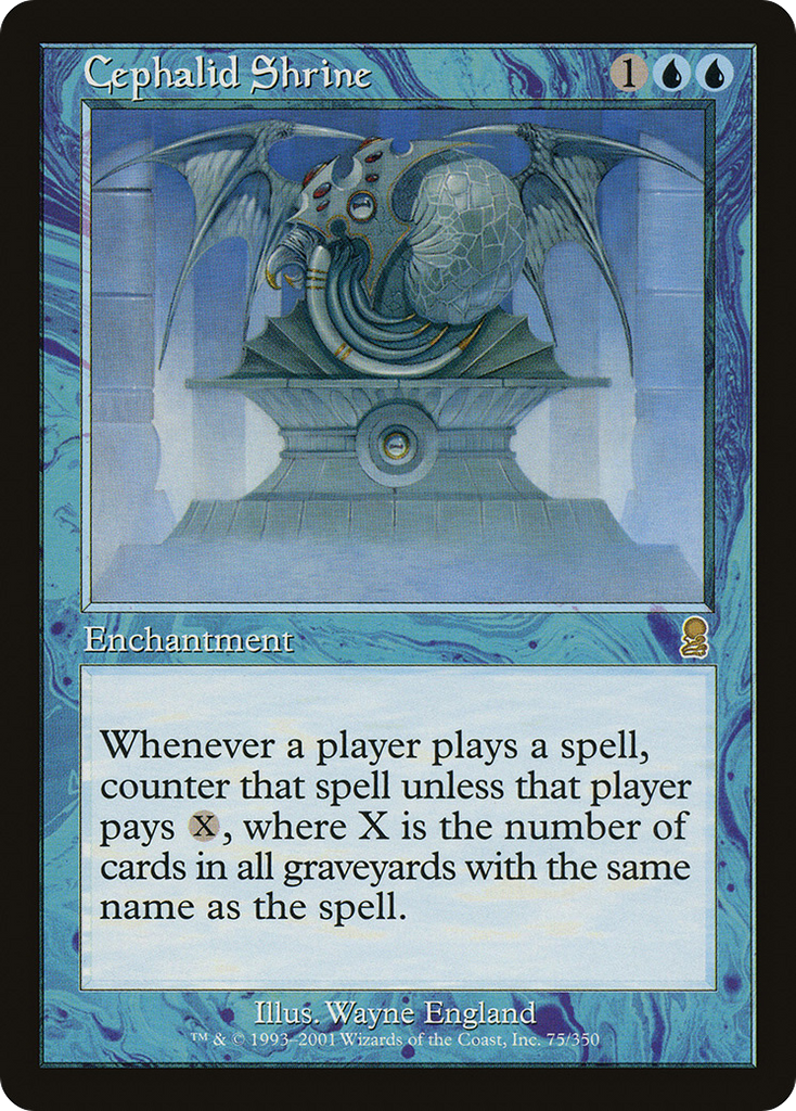 Magic: The Gathering - Cephalid Shrine - Odyssey