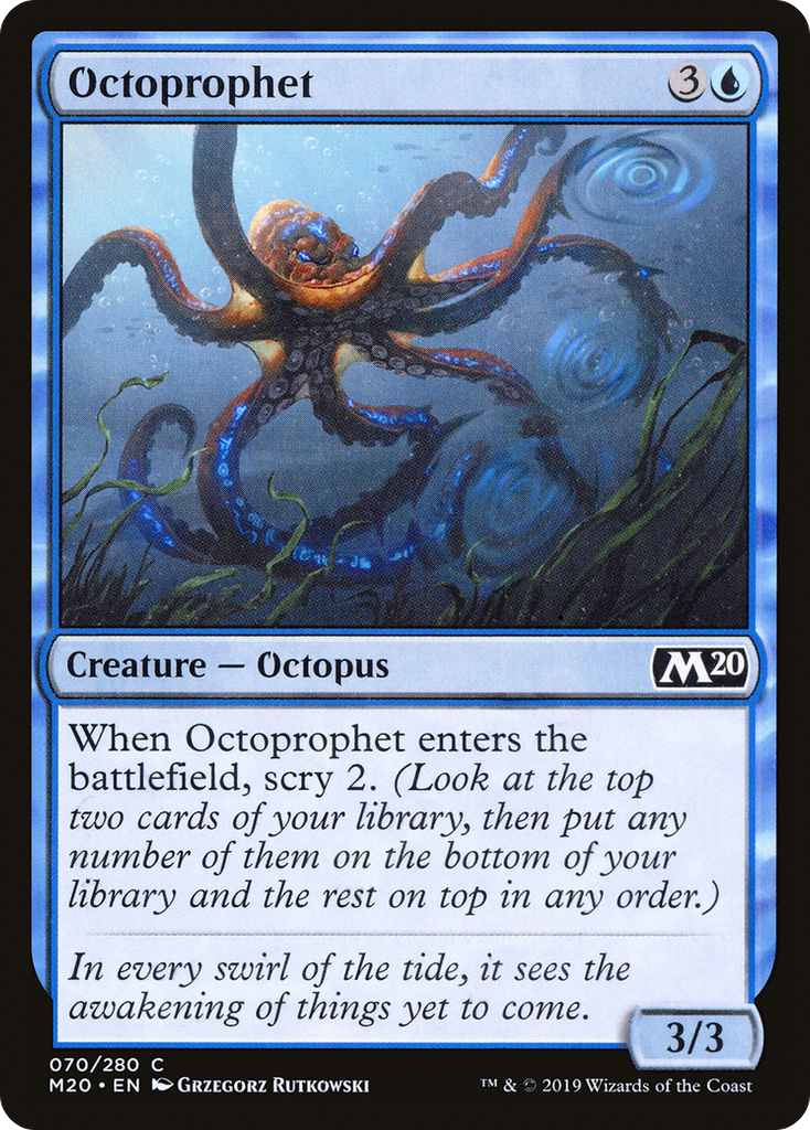 Magic: The Gathering - Octoprophet - Core Set 2020