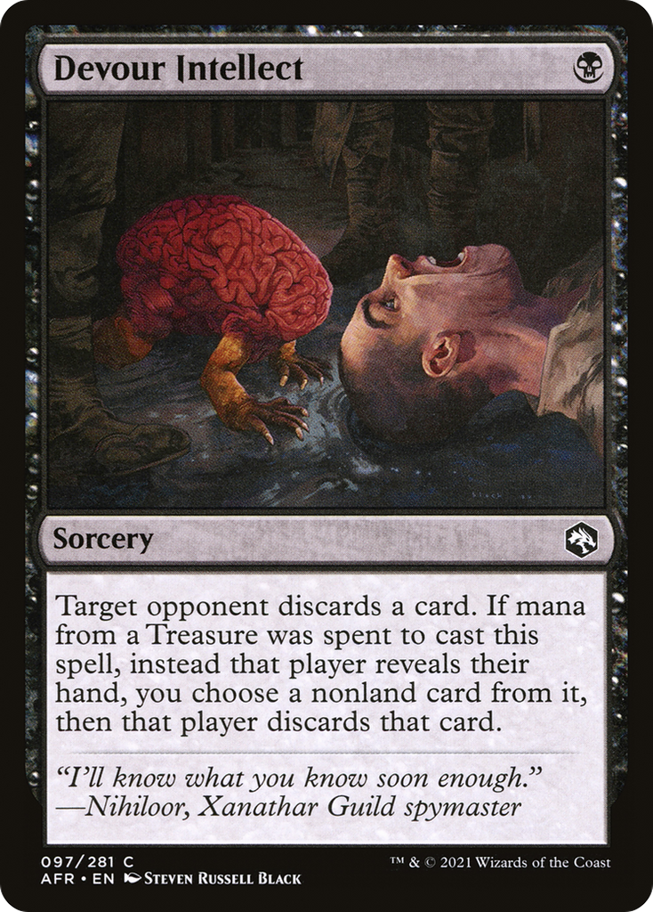 Magic: The Gathering - Devour Intellect - Adventures in the Forgotten Realms
