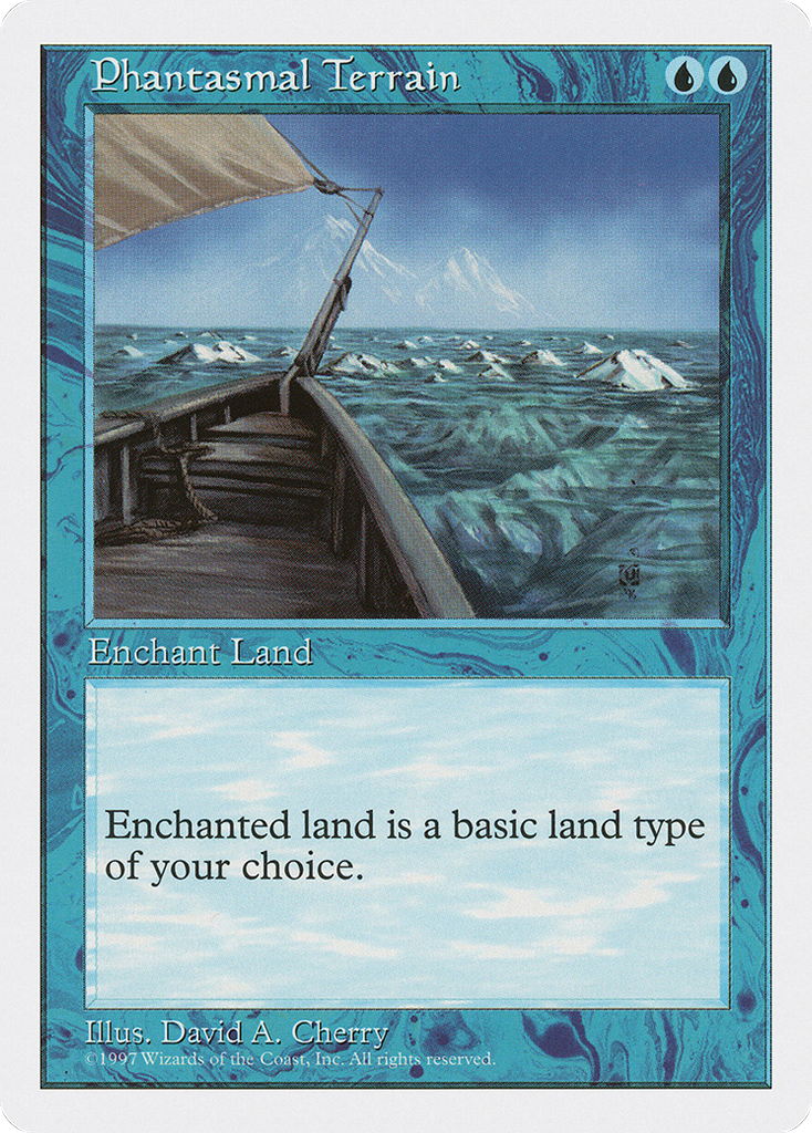 Magic: The Gathering - Phantasmal Terrain - Fifth Edition