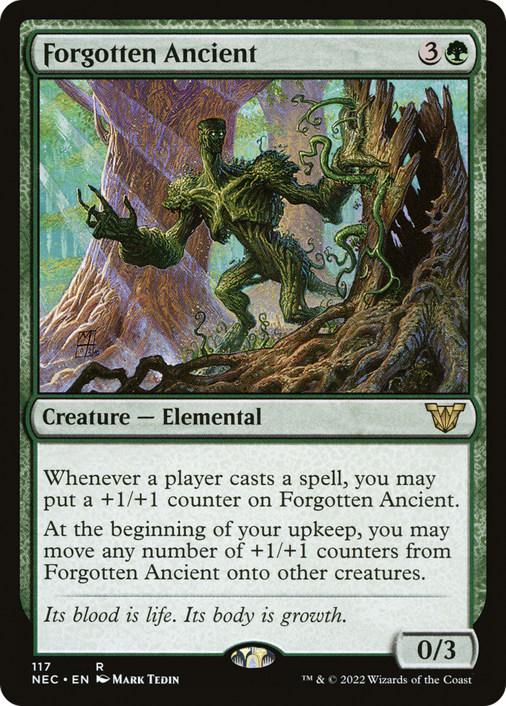 Magic: The Gathering - Forgotten Ancient - Neon Dynasty Commander