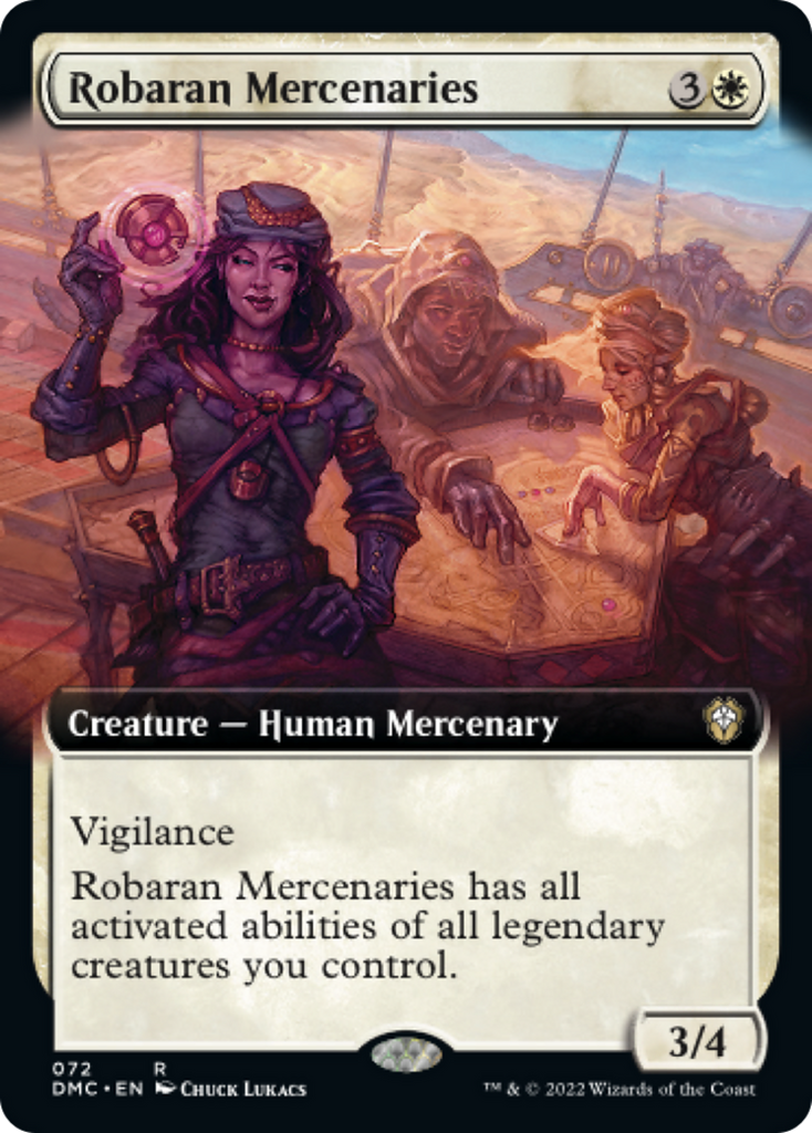 Magic: The Gathering - Robaran Mercenaries Foil - Dominaria United Commander