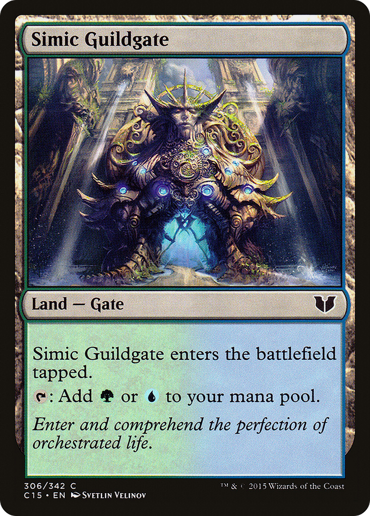 Magic: The Gathering - Simic Guildgate - Commander 2015