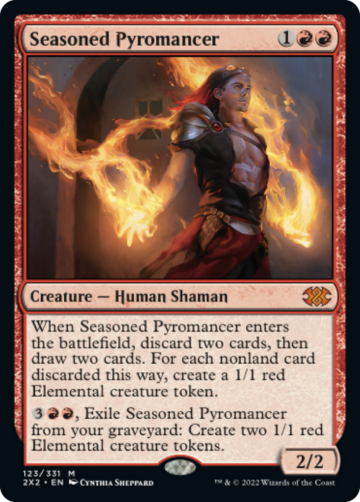 Magic: The Gathering - Seasoned Pyromancer - Double Masters 2022