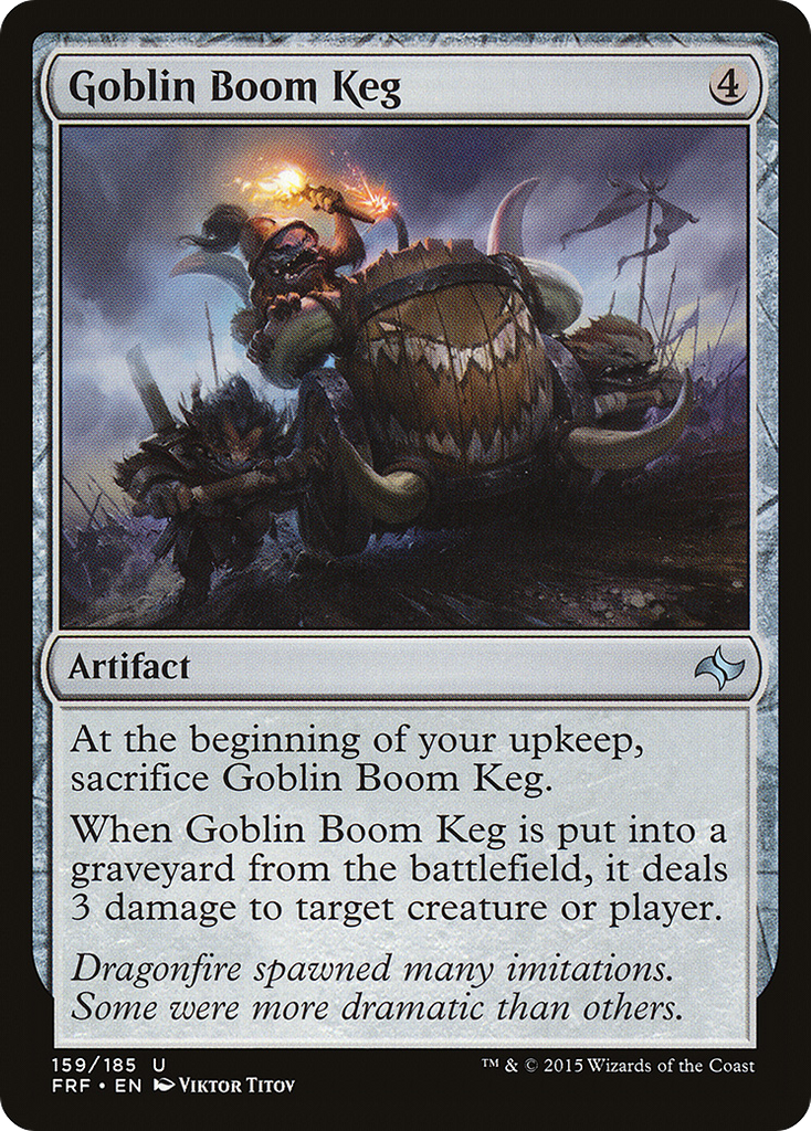 Magic: The Gathering - Goblin Boom Keg - Fate Reforged