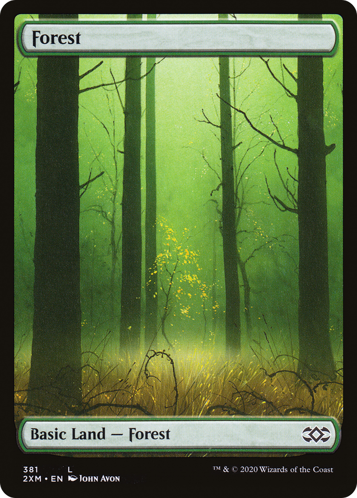 Magic: The Gathering - Forest - Double Masters