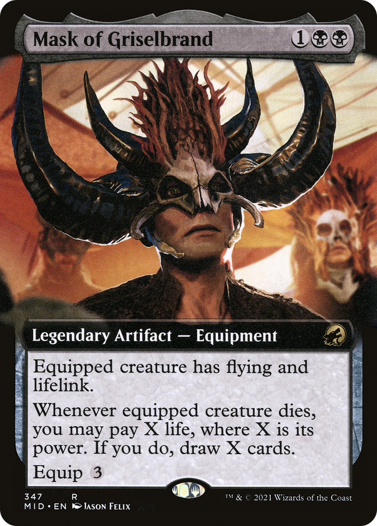 Magic: The Gathering - Mask of Griselbrand Foil - Innistrad: Midnight Hunt