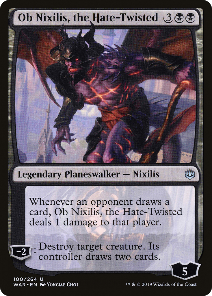 Magic: The Gathering - Ob Nixilis, the Hate-Twisted - War of the Spark