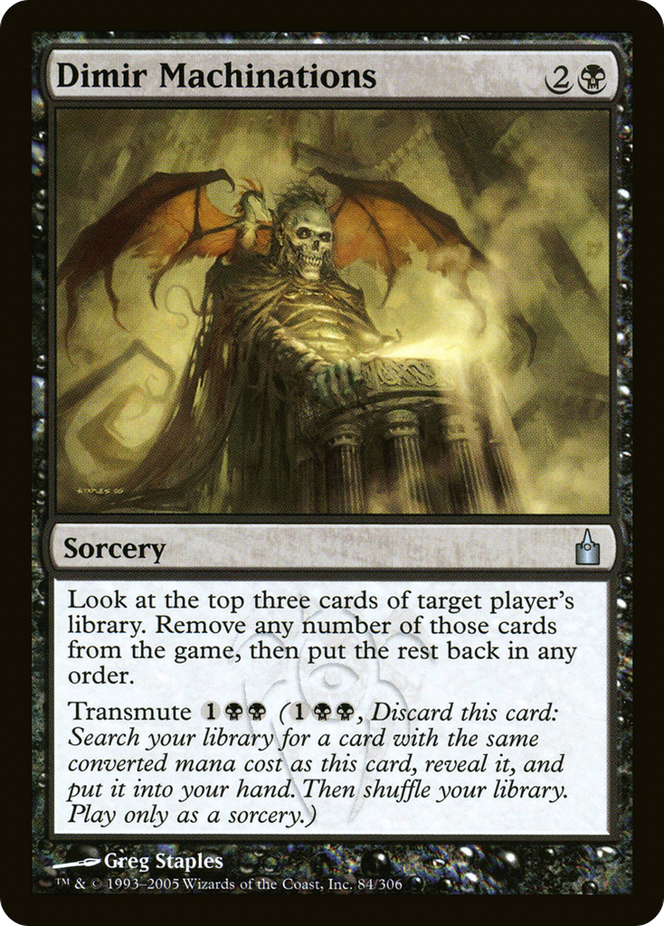 Magic: The Gathering - Dimir Machinations - Ravnica: City of Guilds