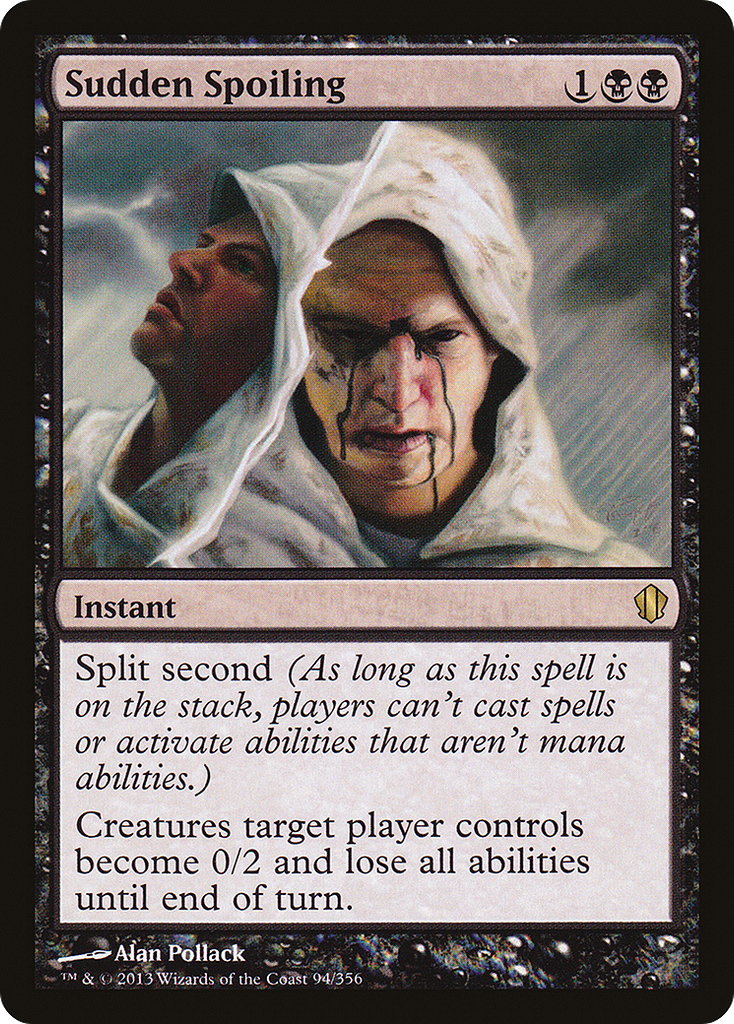 Magic: The Gathering - Sudden Spoiling - Commander 2013