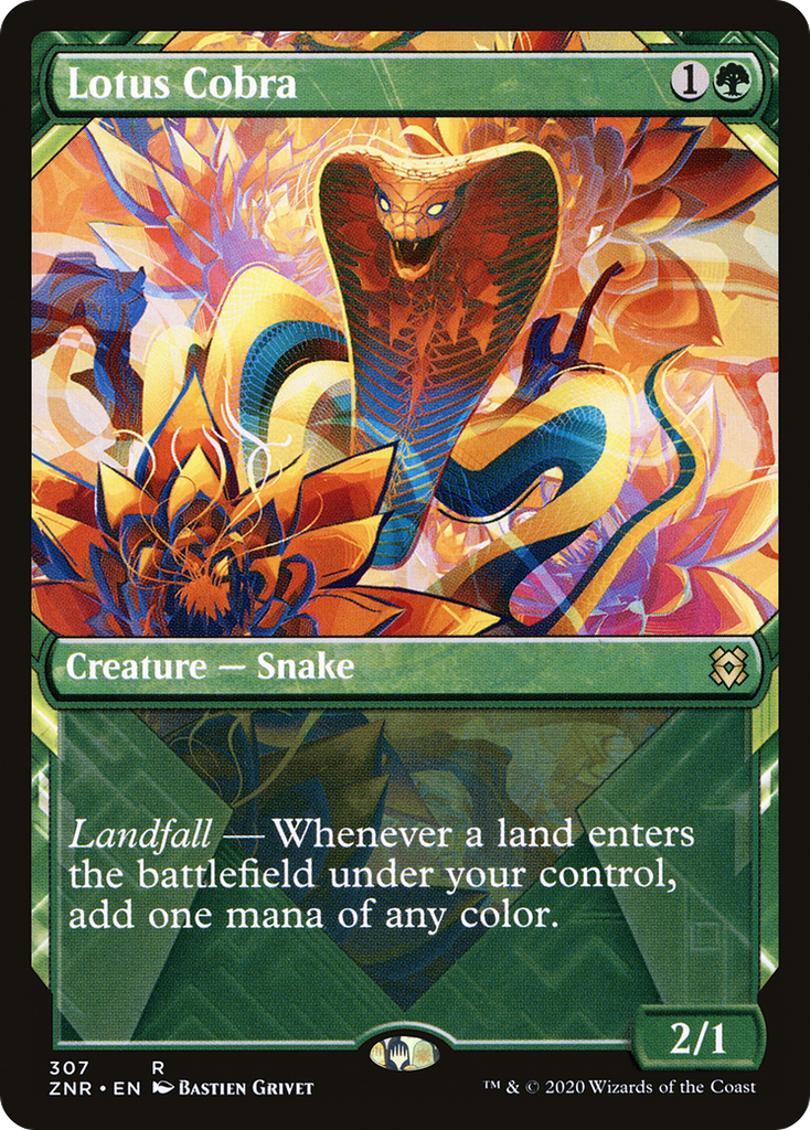 Magic: The Gathering - Lotus Cobra - Zendikar Rising