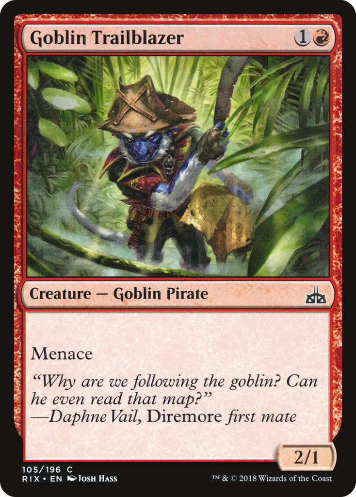 Magic: The Gathering - Goblin Trailblazer - Rivals of Ixalan