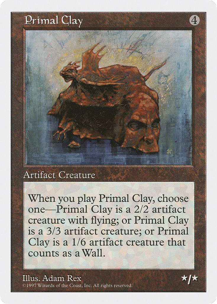 Magic: The Gathering - Primal Clay - Fifth Edition