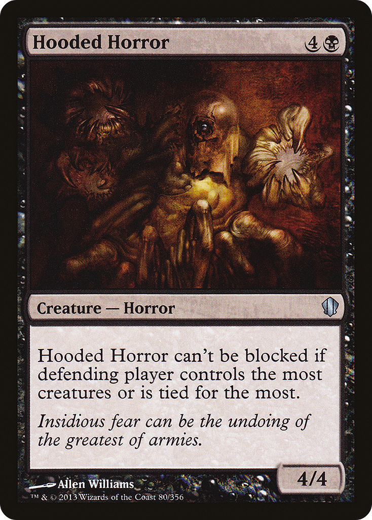 Magic: The Gathering - Hooded Horror - Commander 2013