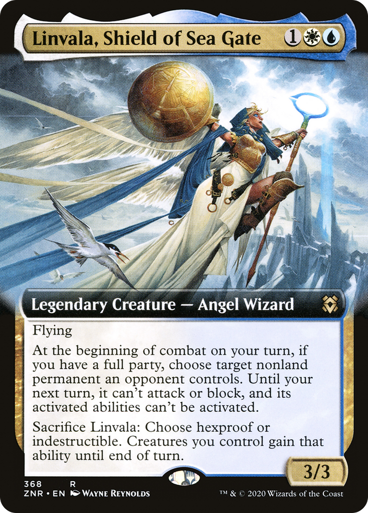 Magic: The Gathering - Linvala, Shield of Sea Gate - Zendikar Rising