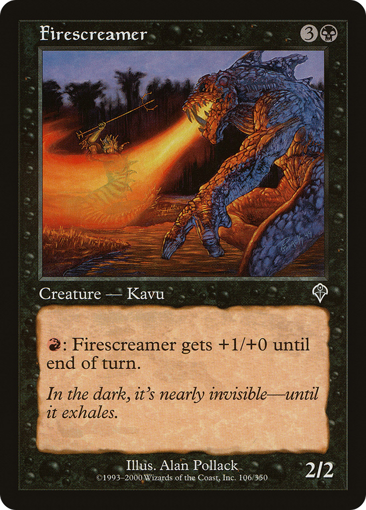Magic: The Gathering - Firescreamer - Invasion
