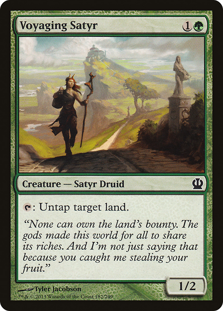 Magic: The Gathering - Voyaging Satyr - Theros