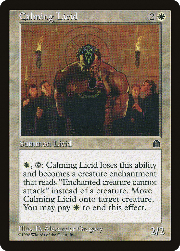 Magic: The Gathering - Calming Licid - Stronghold