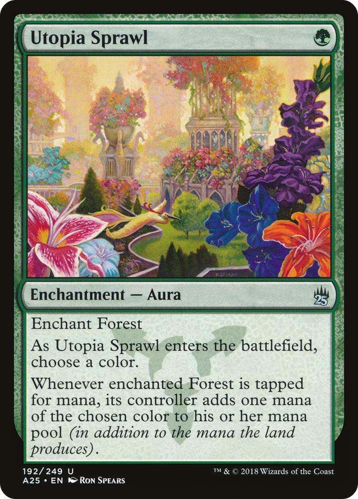 Magic: The Gathering - Utopia Sprawl - Masters 25