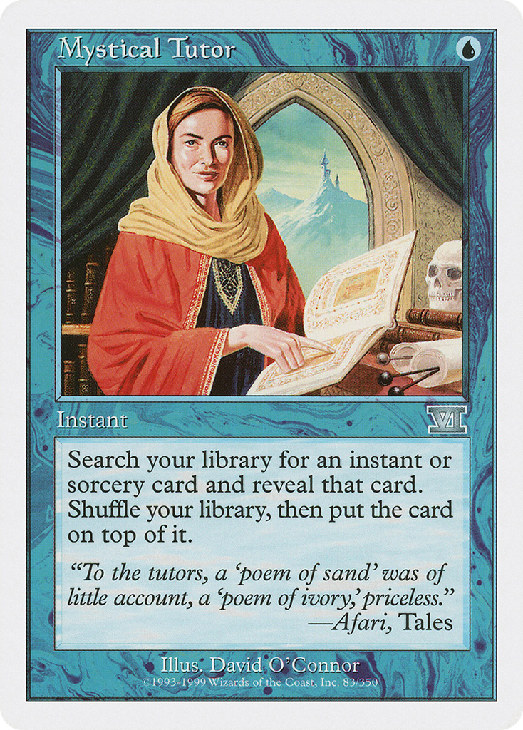 Magic: The Gathering - Mystical Tutor - Classic Sixth Edition