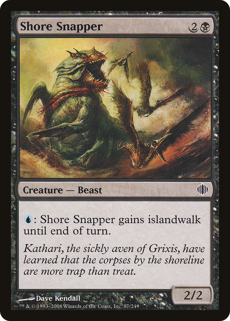 Magic: The Gathering - Shore Snapper - Shards of Alara