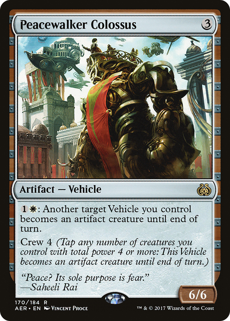 Magic: The Gathering - Peacewalker Colossus - Aether Revolt