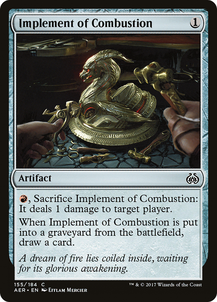 Magic: The Gathering - Implement of Combustion - Aether Revolt