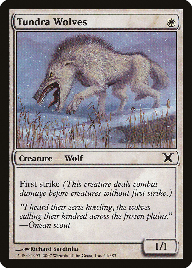 Magic: The Gathering - Tundra Wolves - Tenth Edition