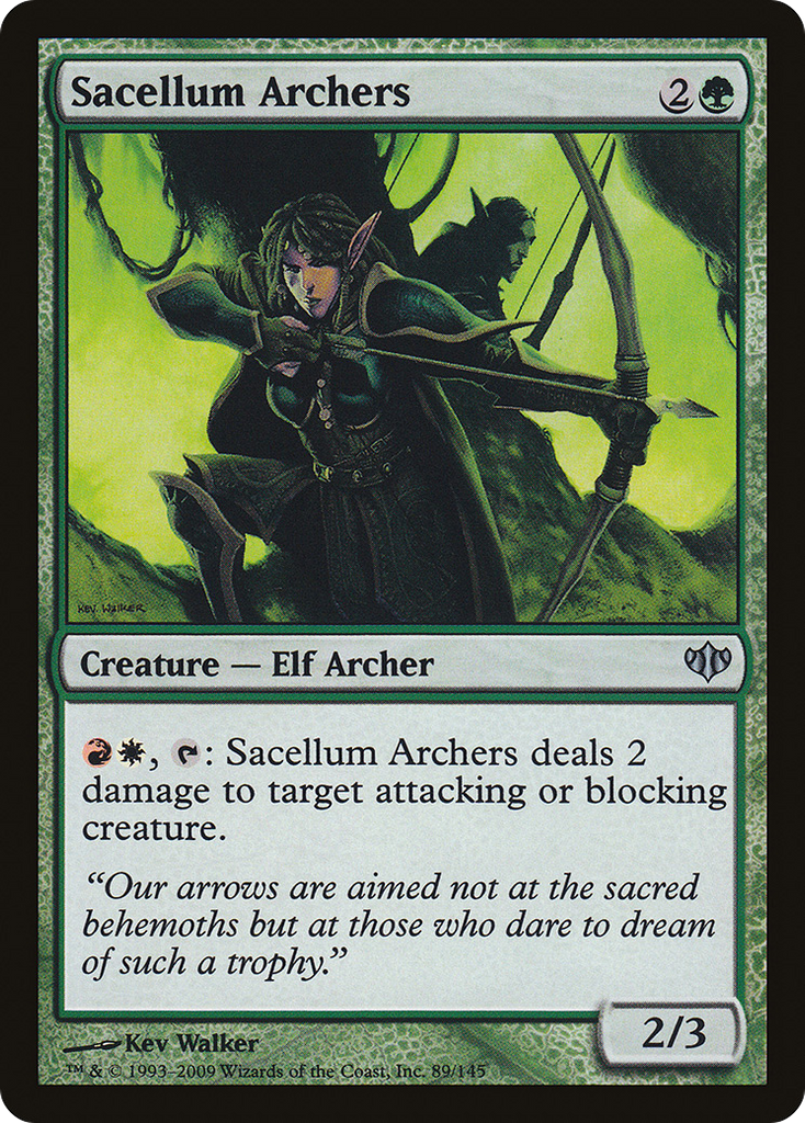 Magic: The Gathering - Sacellum Archers - Conflux