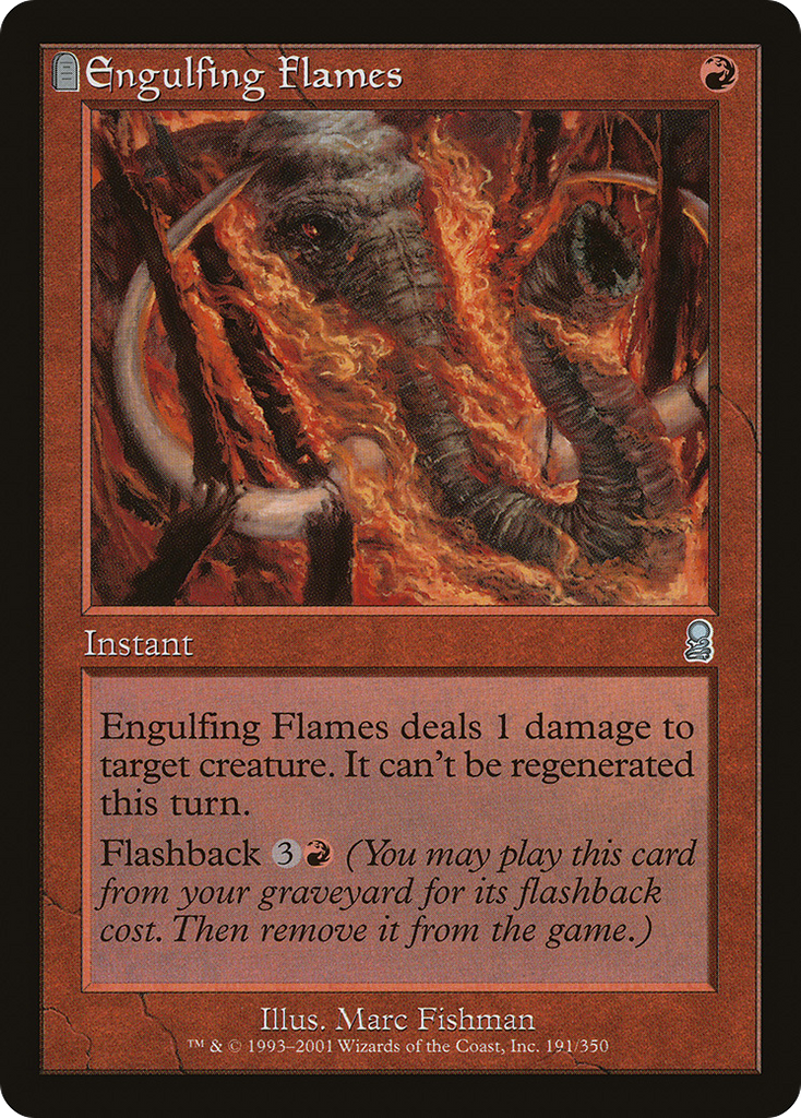 Magic: The Gathering - Engulfing Flames - Odyssey