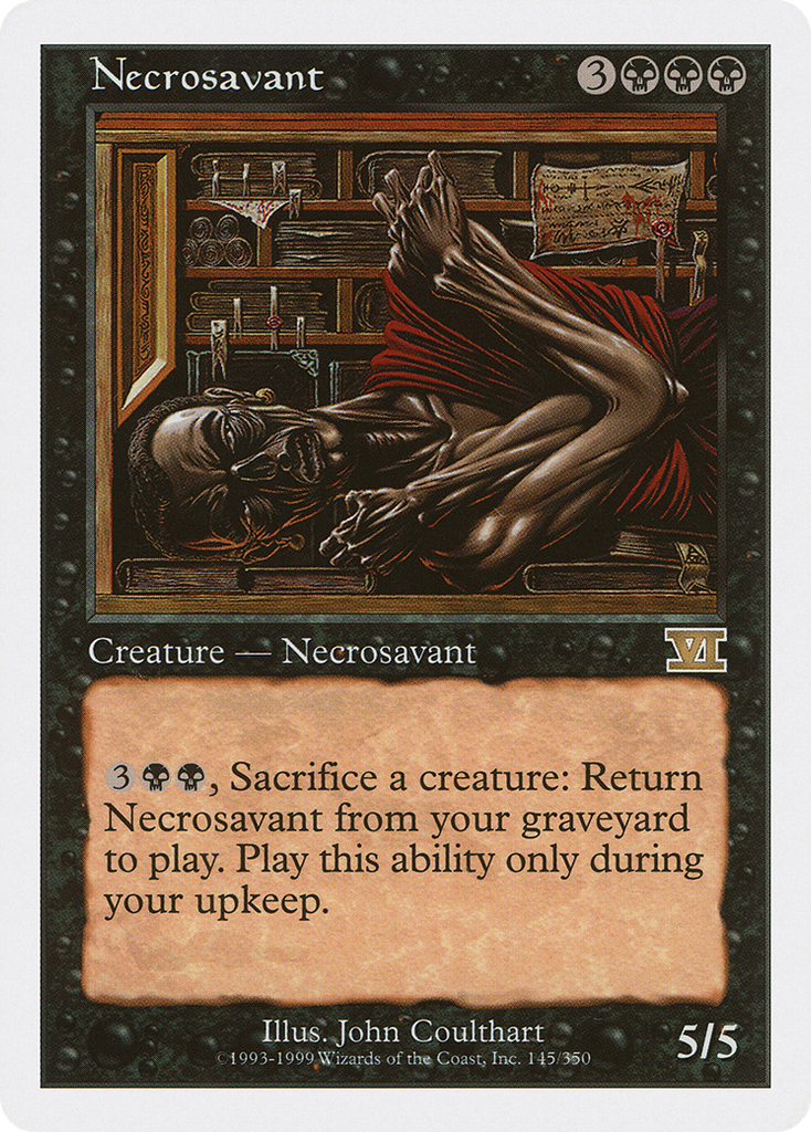 Magic: The Gathering - Necrosavant - Classic Sixth Edition